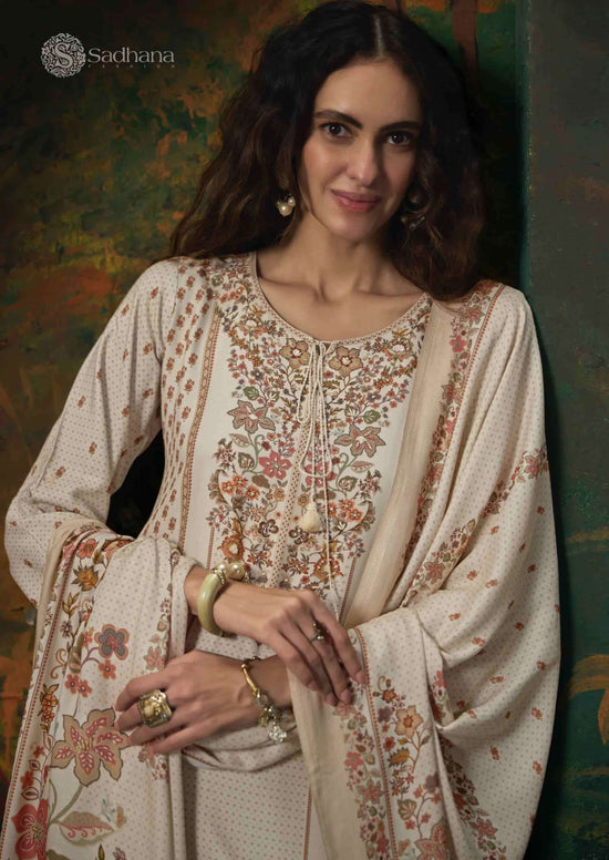 Sadhana Fashion Noor Pure Viscose Pashmina Digital Print Dress Material
