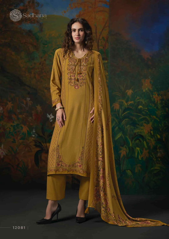 Sadhana Fashion Noor Pure Viscose Pashmina Digital Print Dress Material