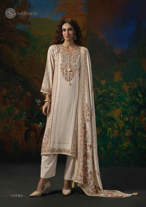 Sadhana Fashion Noor Pure Viscose Pashmina Digital Print Dress Material