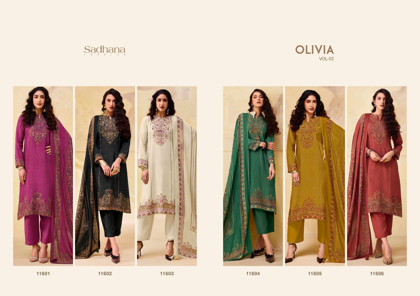 Sadhana Fashion Olivia Vol 2 - Amrah Wholesale