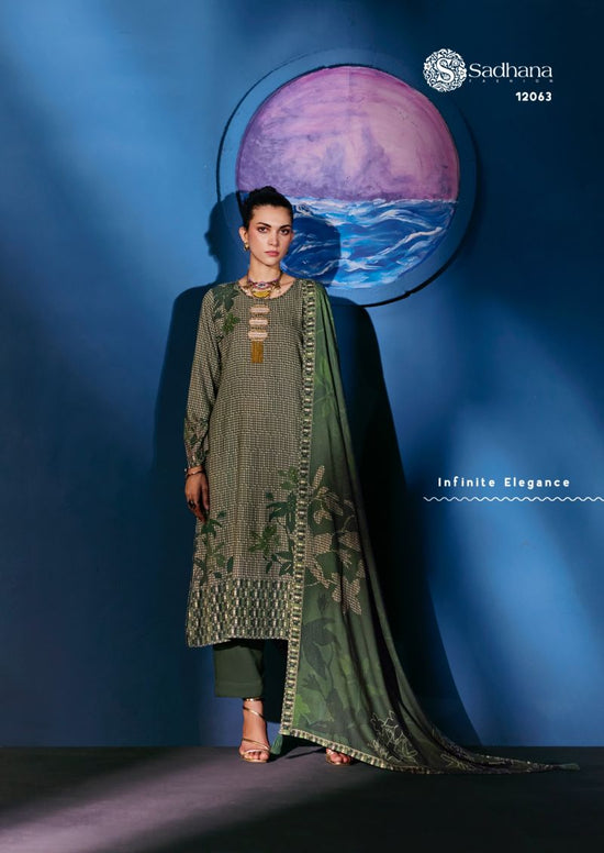 Sadhana Fashion Sadhana Celestial Weave Viscose Pashmina Dress Material
