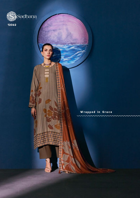 Sadhana Fashion Sadhana Celestial Weave Viscose Pashmina Dress Material