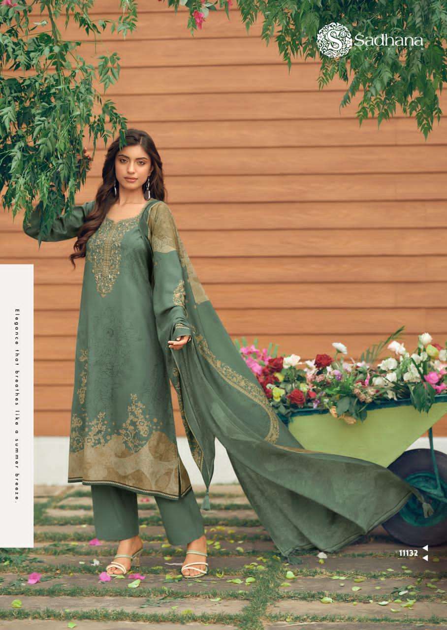 Sadhana Fashion Sowwa Pure Jam Cotton Dress Material