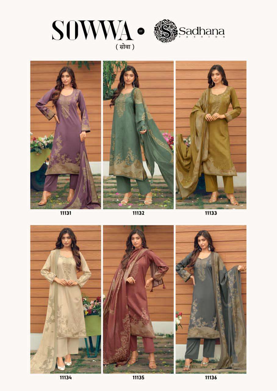 Sadhana Fashion Sowwa Pure Jam Cotton Dress Material