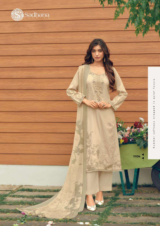 Sadhana Fashion Sowwa Pure Jam Cotton Dress Material