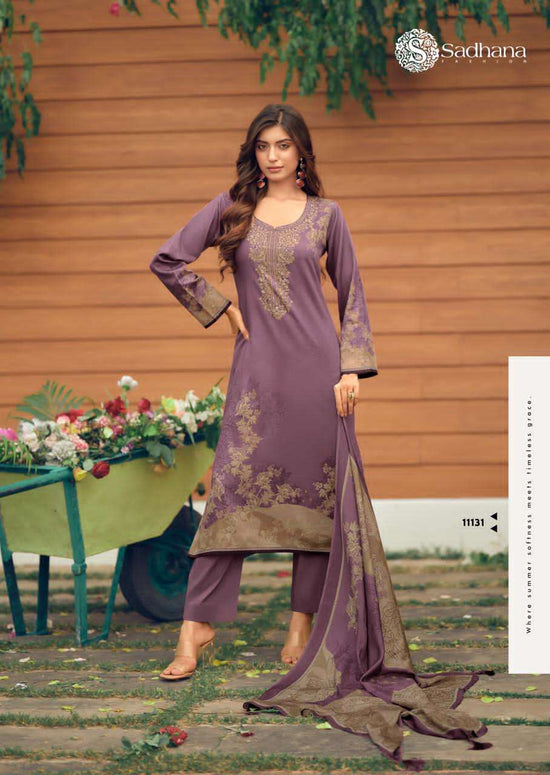 Sadhana Fashion Sowwa Pure Jam Cotton Dress Material