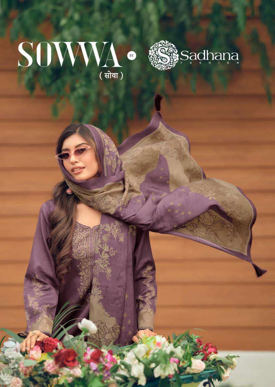 Sadhana Fashion Sowwa Pure Jam Cotton Dress Material