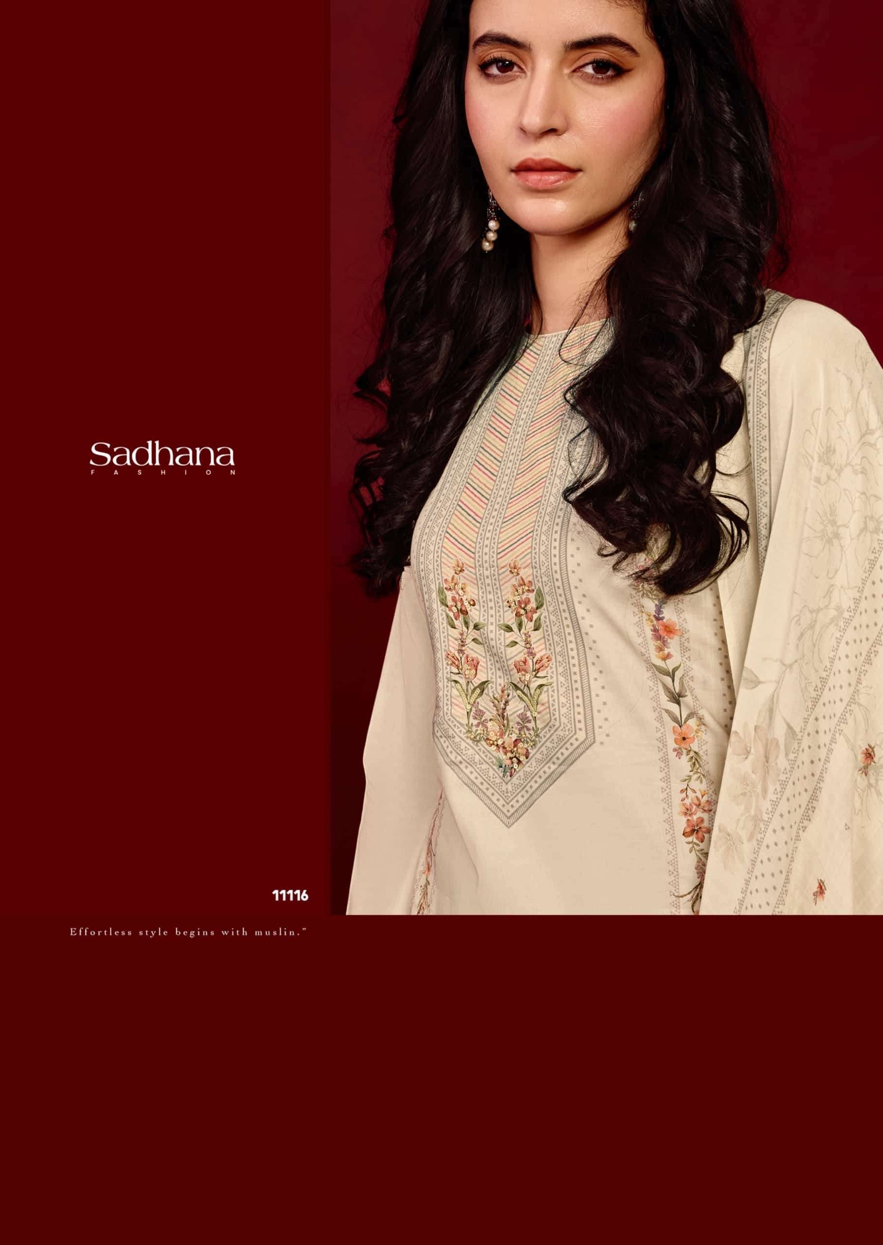 Sadhana Fashion Rosalina Milanz Cotton Dress Material - Amrah Wholesale