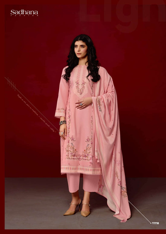 Sadhana Fashion Rosalina Milanz Cotton Dress Material - Amrah Wholesale