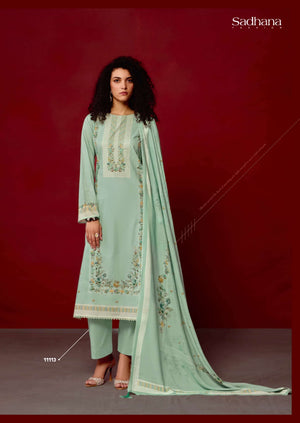 Sadhana Fashion Rosalina Milanz Cotton Dress Material - Amrah Wholesale