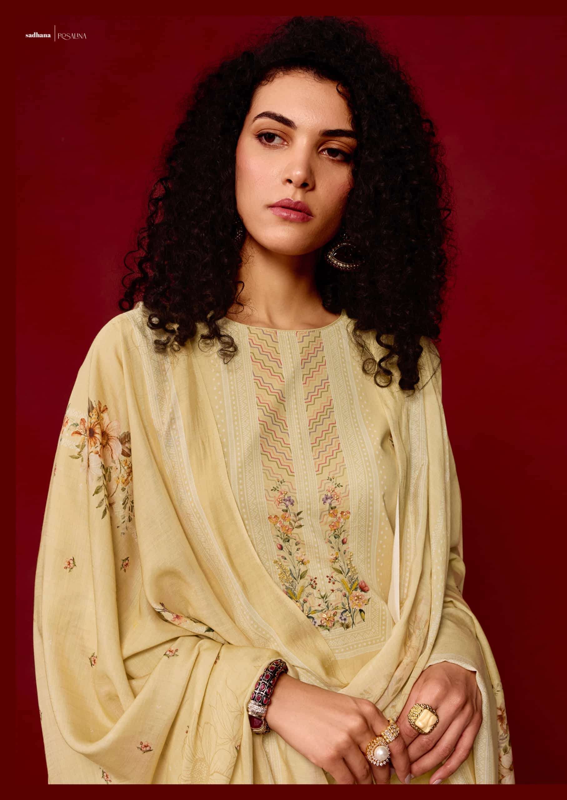 Sadhana Fashion Rosalina Milanz Cotton Dress Material - Amrah Wholesale
