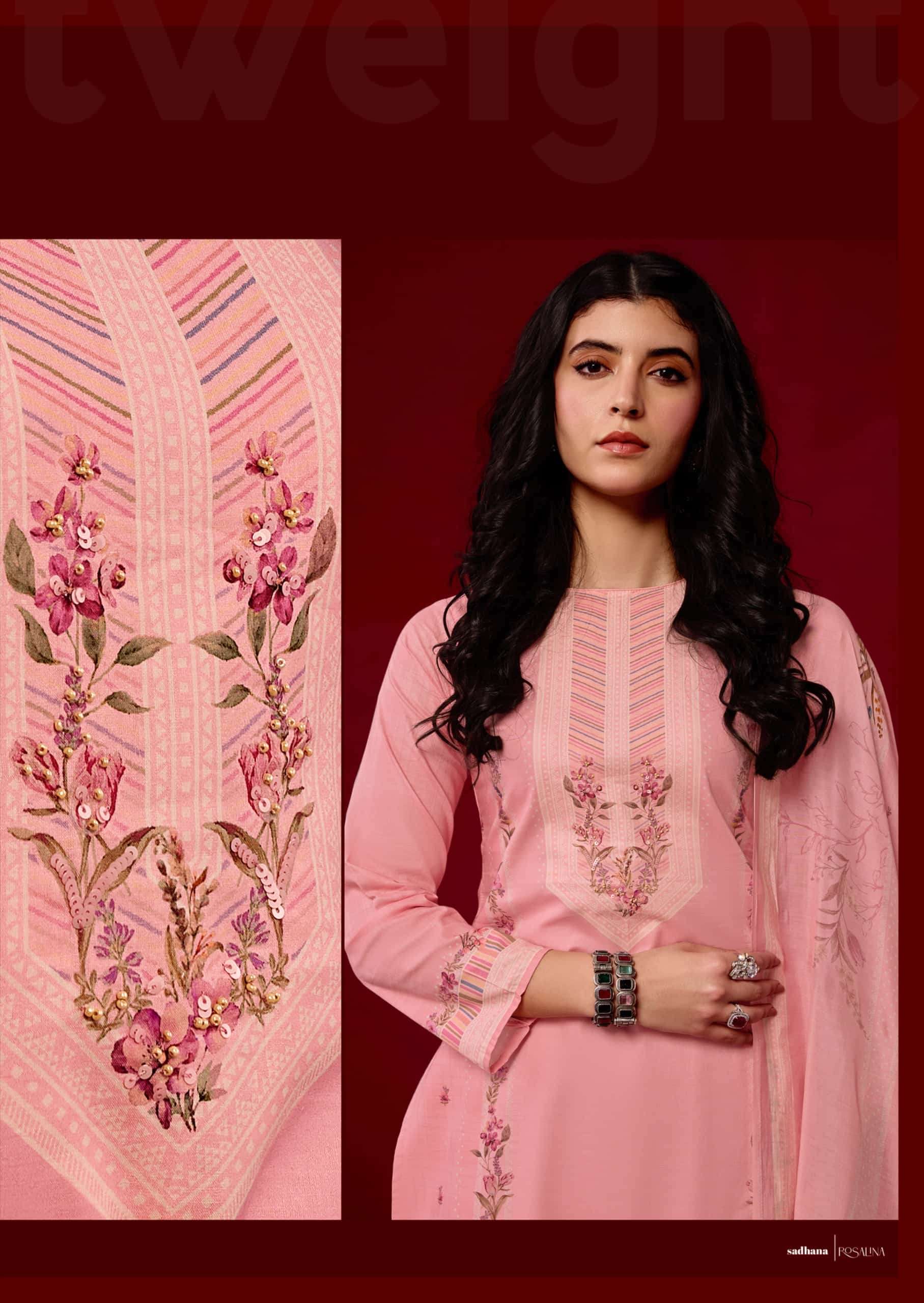 Sadhana Fashion Rosalina Milanz Cotton Dress Material - Amrah Wholesale