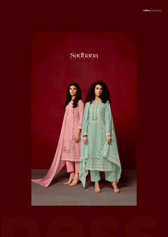 Sadhana Fashion Rosalina Milanz Cotton Dress Material - Amrah Wholesale