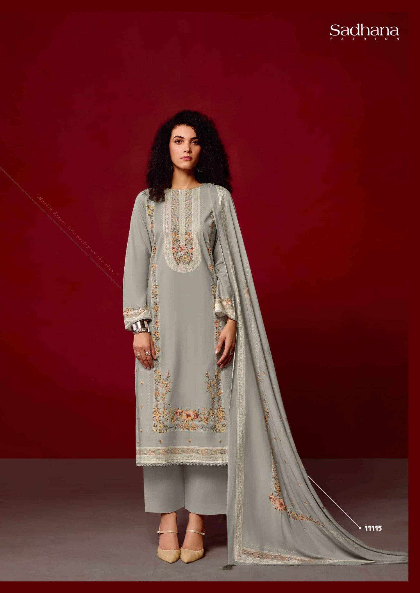 Sadhana Fashion Rosalina Milanz Cotton Dress Material - Amrah Wholesale