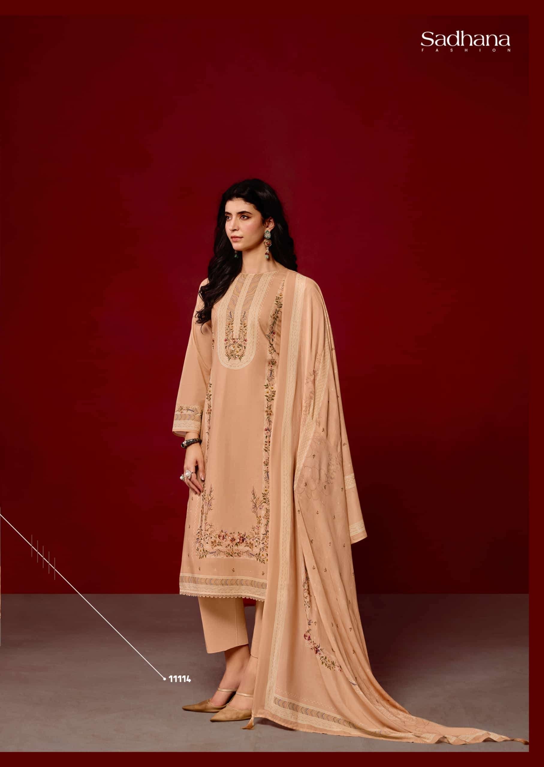 Sadhana Fashion Rosalina Milanz Cotton Dress Material - Amrah Wholesale