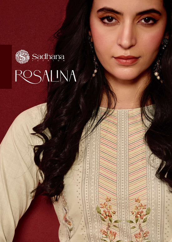 Sadhana Fashion Rosalina Milanz Cotton Dress Material - Amrah Wholesale