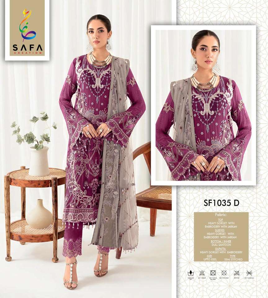 Safa Creation Sfpk-1035 A To D