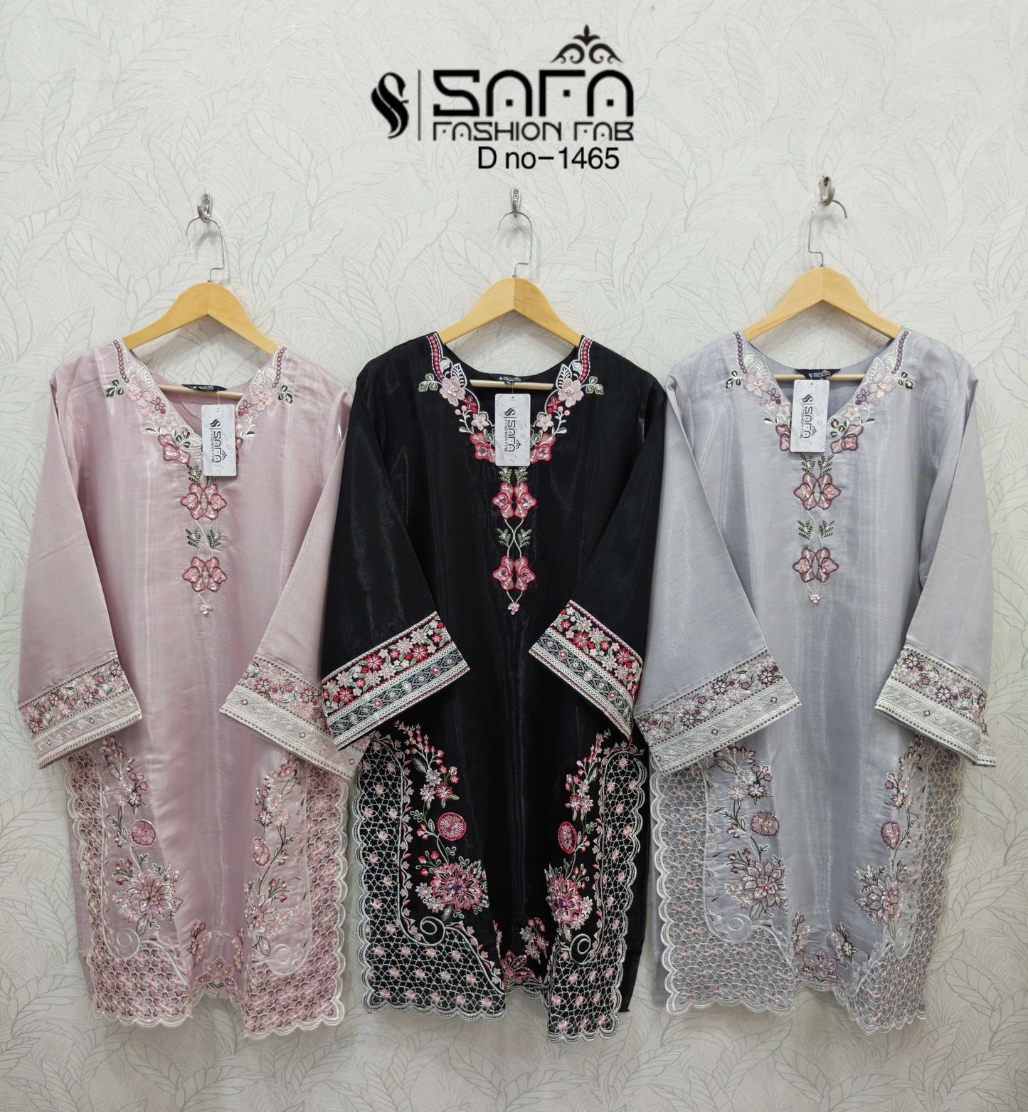Safa Fashion Fab SF 1465 Pakistani Readymade Suit Set - Amrah Wholesale