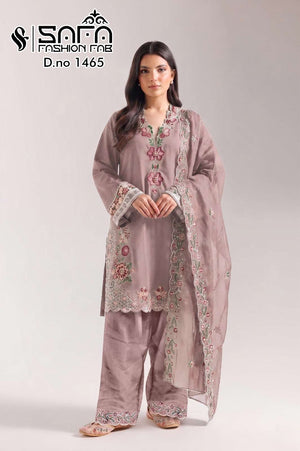 Safa Fashion Fab SF 1465 Pakistani Readymade Suit Set - Amrah Wholesale