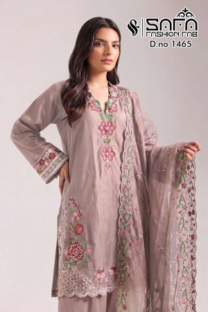 Safa Fashion Fab SF 1465 Pakistani Readymade Suit Set - Amrah Wholesale