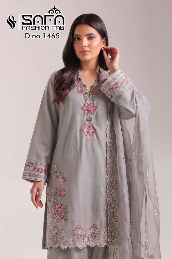Safa Fashion Fab SF 1465 Pakistani Readymade Suit Set - Amrah Wholesale