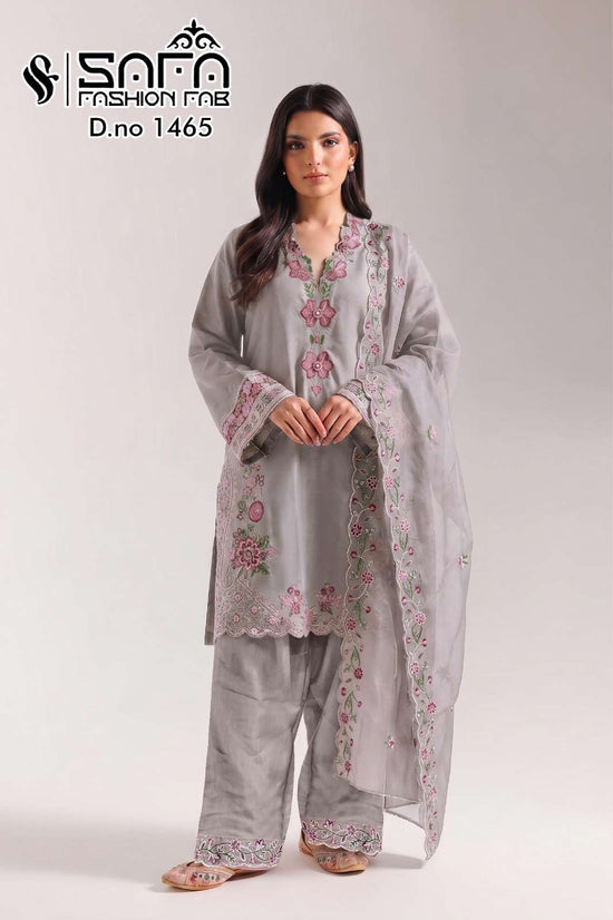 Safa Fashion Fab SF 1465 Pakistani Readymade Suit Set - Amrah Wholesale