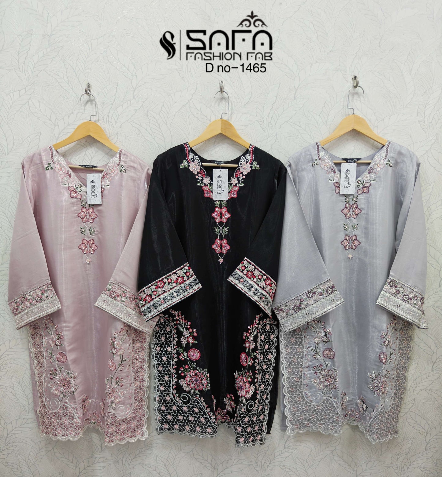 Safa Fashion Fab SF 1465 Pakistani Readymade Suit Set