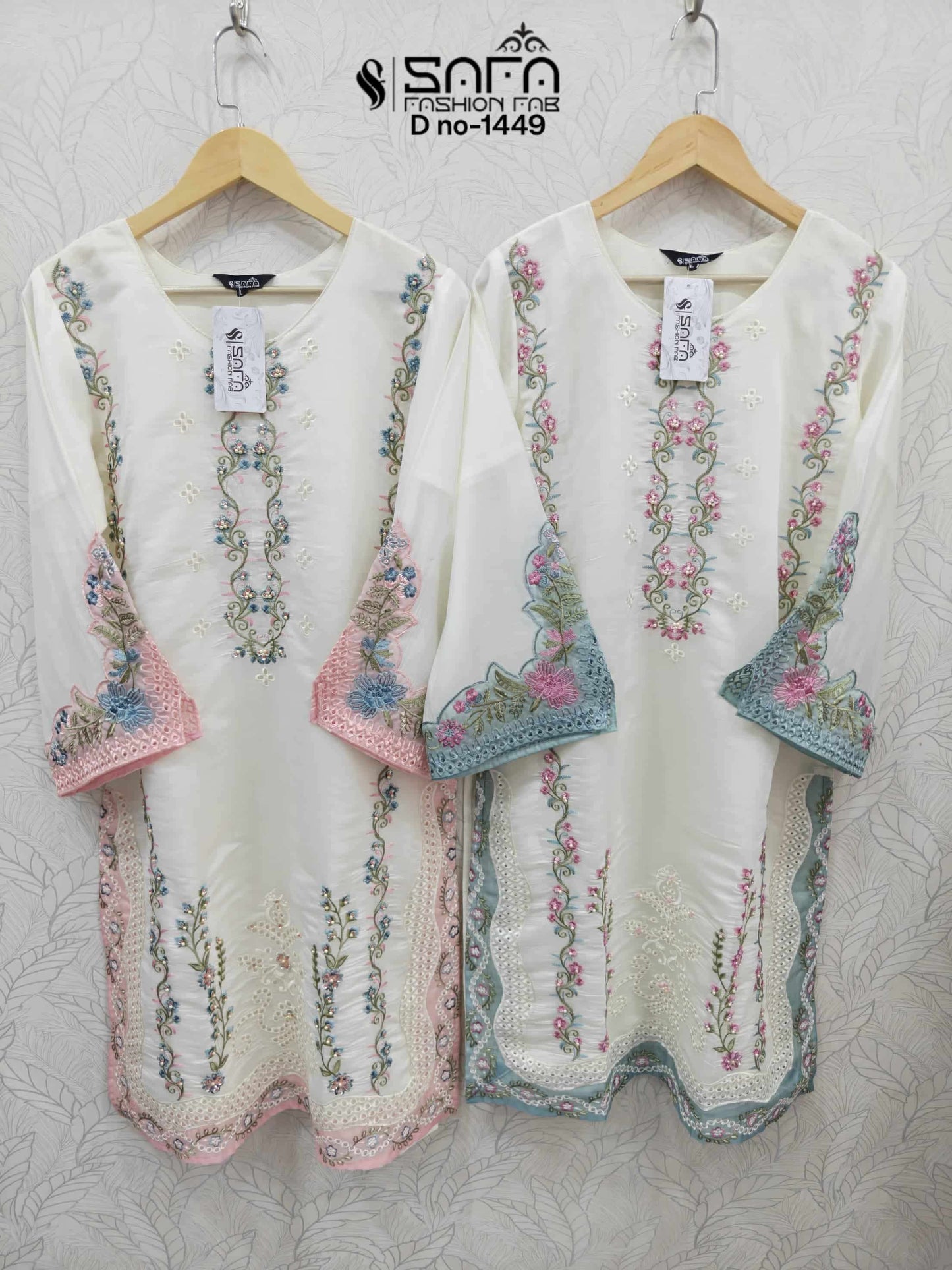 Safa Fashion SF 1449 Soft Mal Designer Pakistani Suit Set