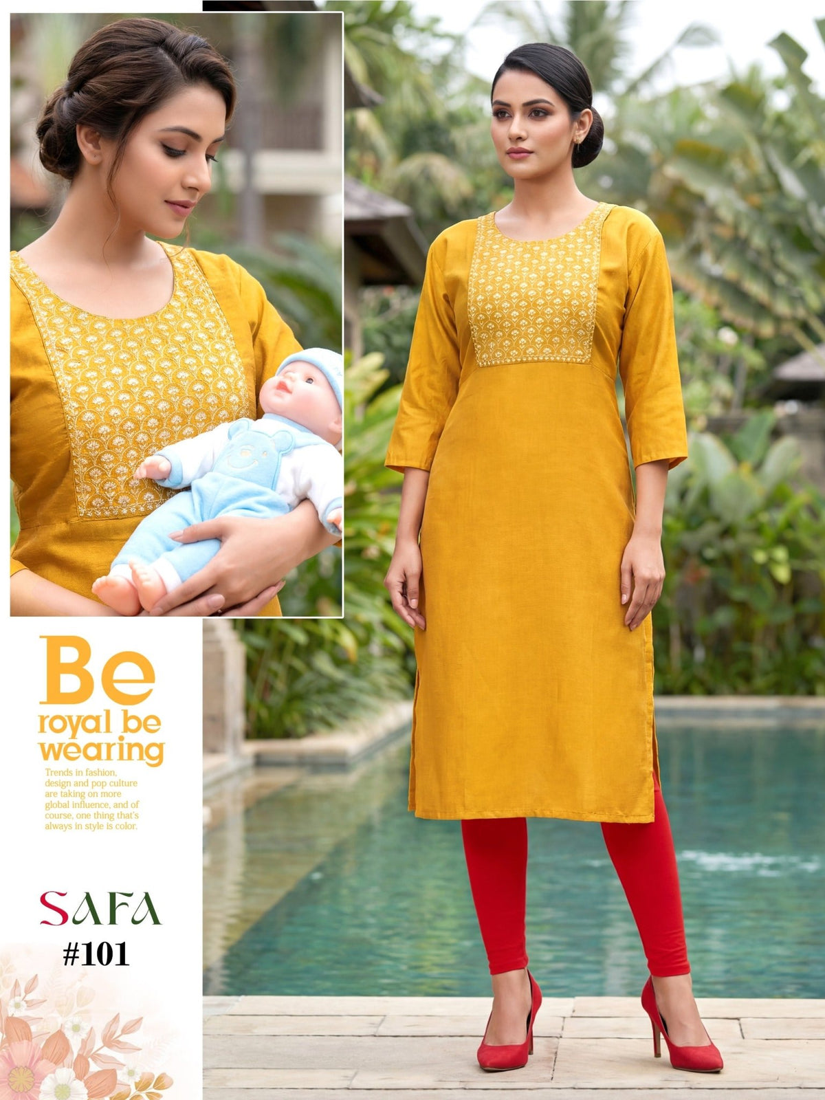 Safa Feeding Kurti Wholesale Catalogue - Amrah Wholesale