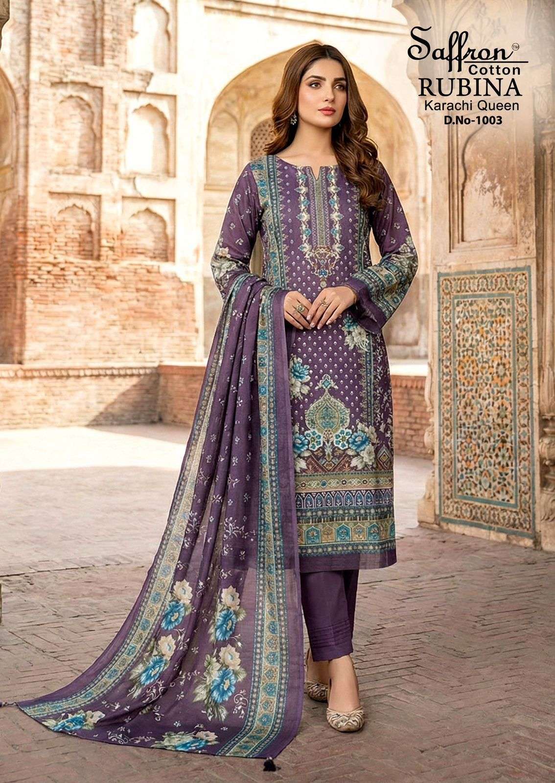 Saffron Cotton Rubina Vol-01