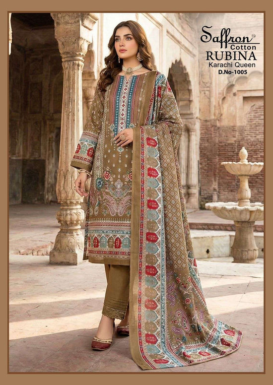 Saffron Cotton Rubina Vol-01
