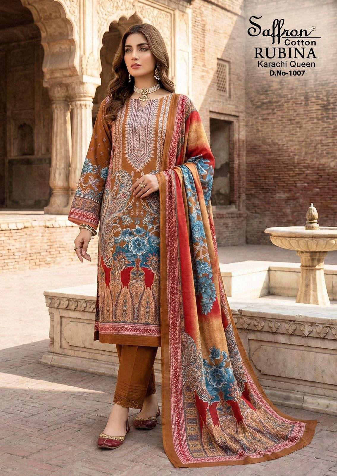 Saffron Cotton Rubina Vol-01