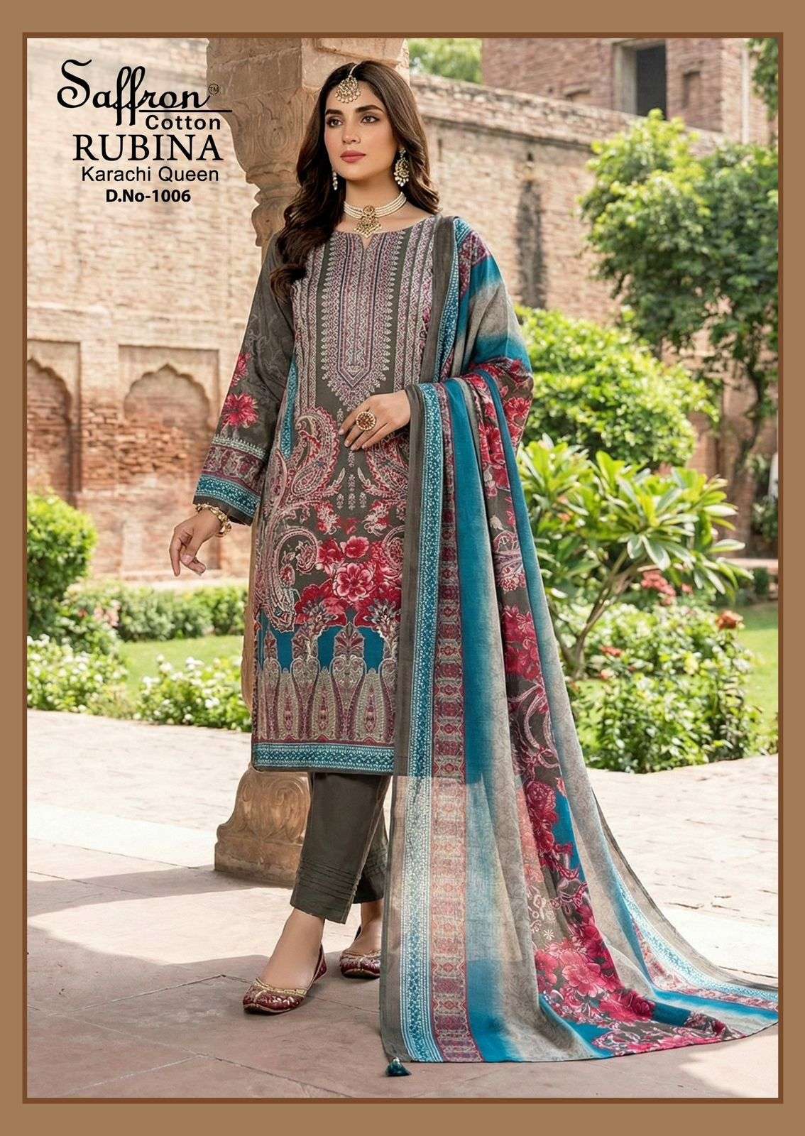 Saffron Cotton Rubina Vol-01