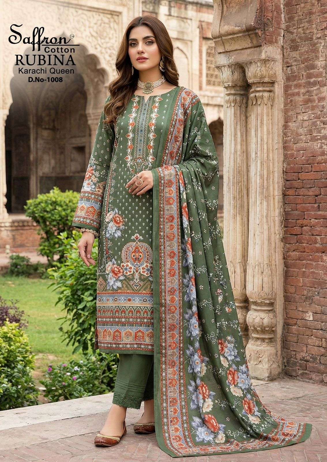 Saffron Cotton Rubina Vol-01