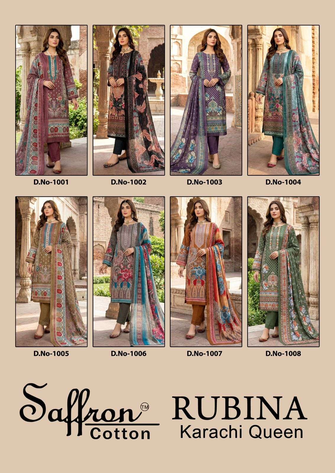 Saffron Cotton Rubina Vol-01