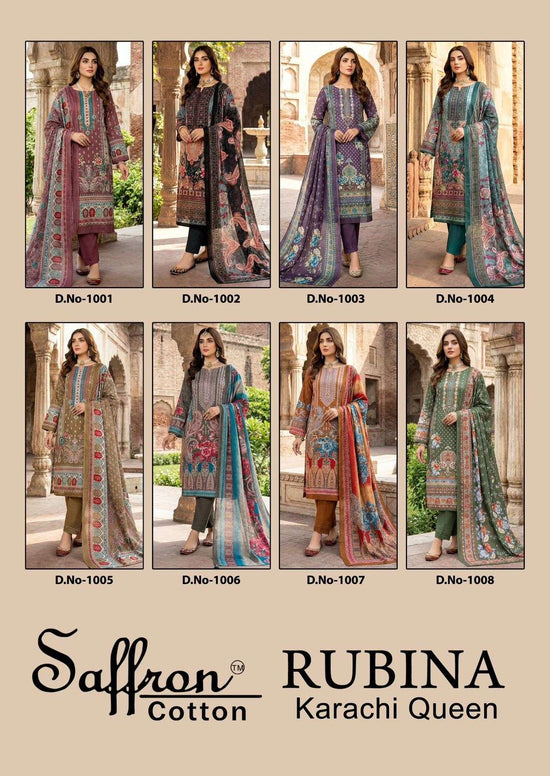 Saffron Cotton Rubina Vol-01