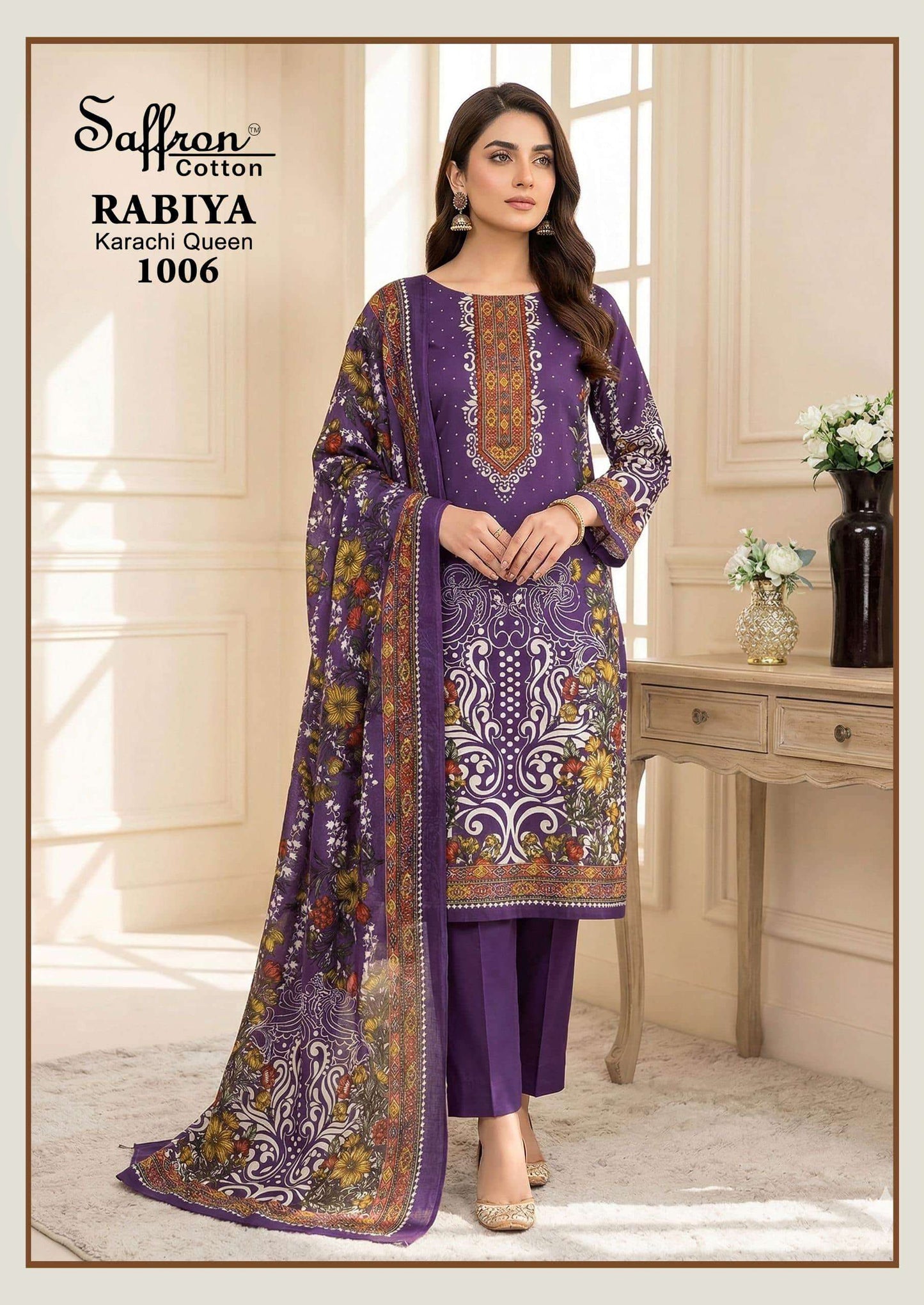 Saffron Rabiya Karachi Queen Vol - 01 - Amrah Wholesale