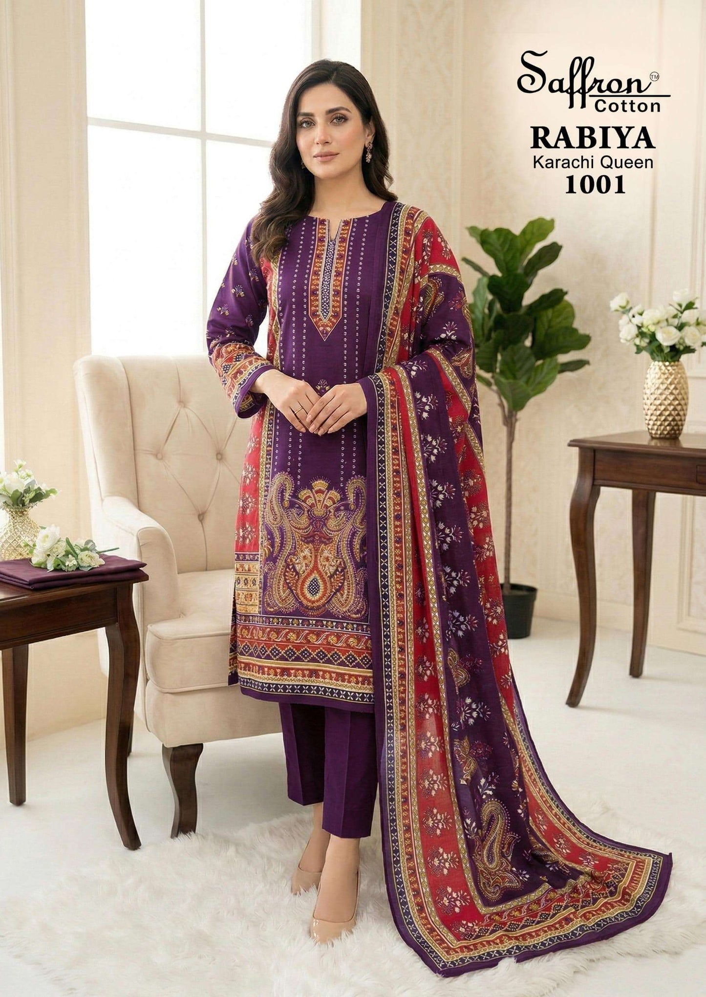 Saffron Rabiya Karachi Queen Vol - 01 - Amrah Wholesale