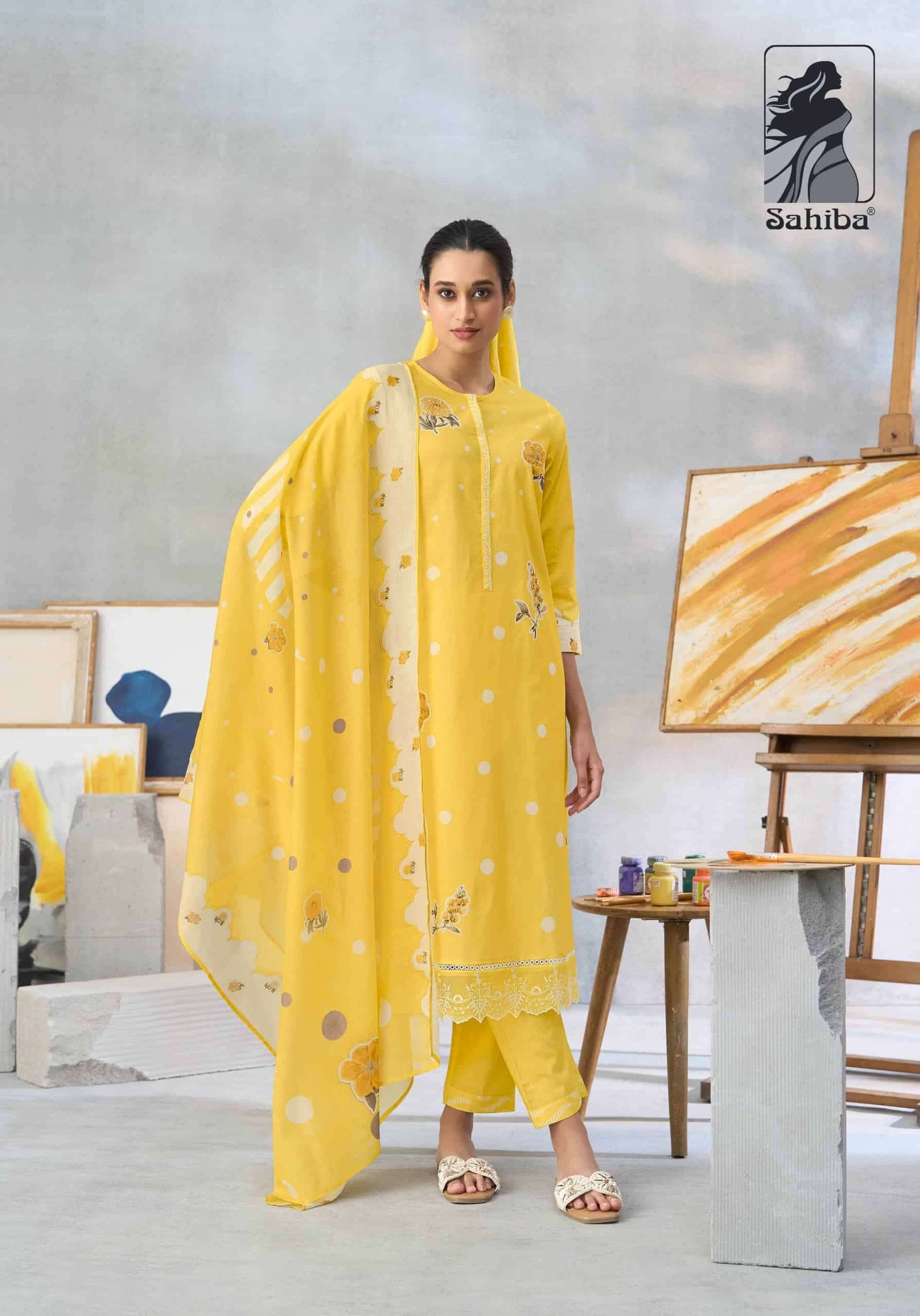 Sahiba Rang Roop Cotton Salwar Suit Set - Amrah Wholesale