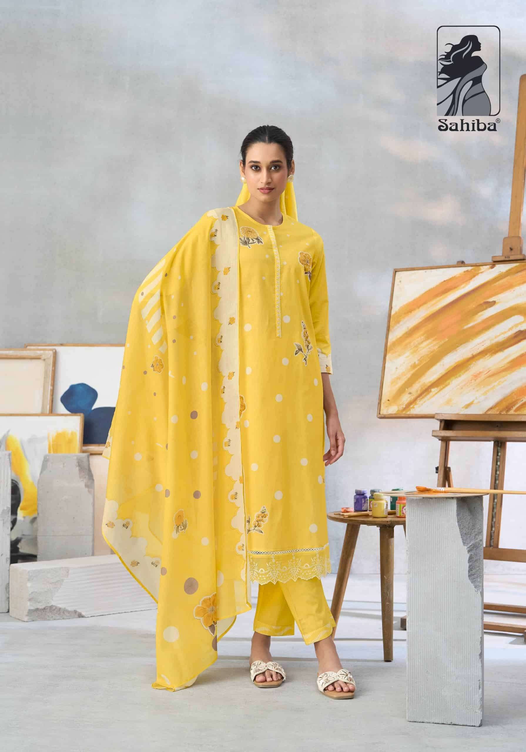Sahiba Rang Roop Cotton Salwar Suit Set - Amrah Wholesale