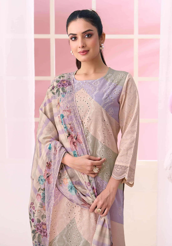 Sahiba Resham Art Premium Cotton Dress Material - Amrah Wholesale