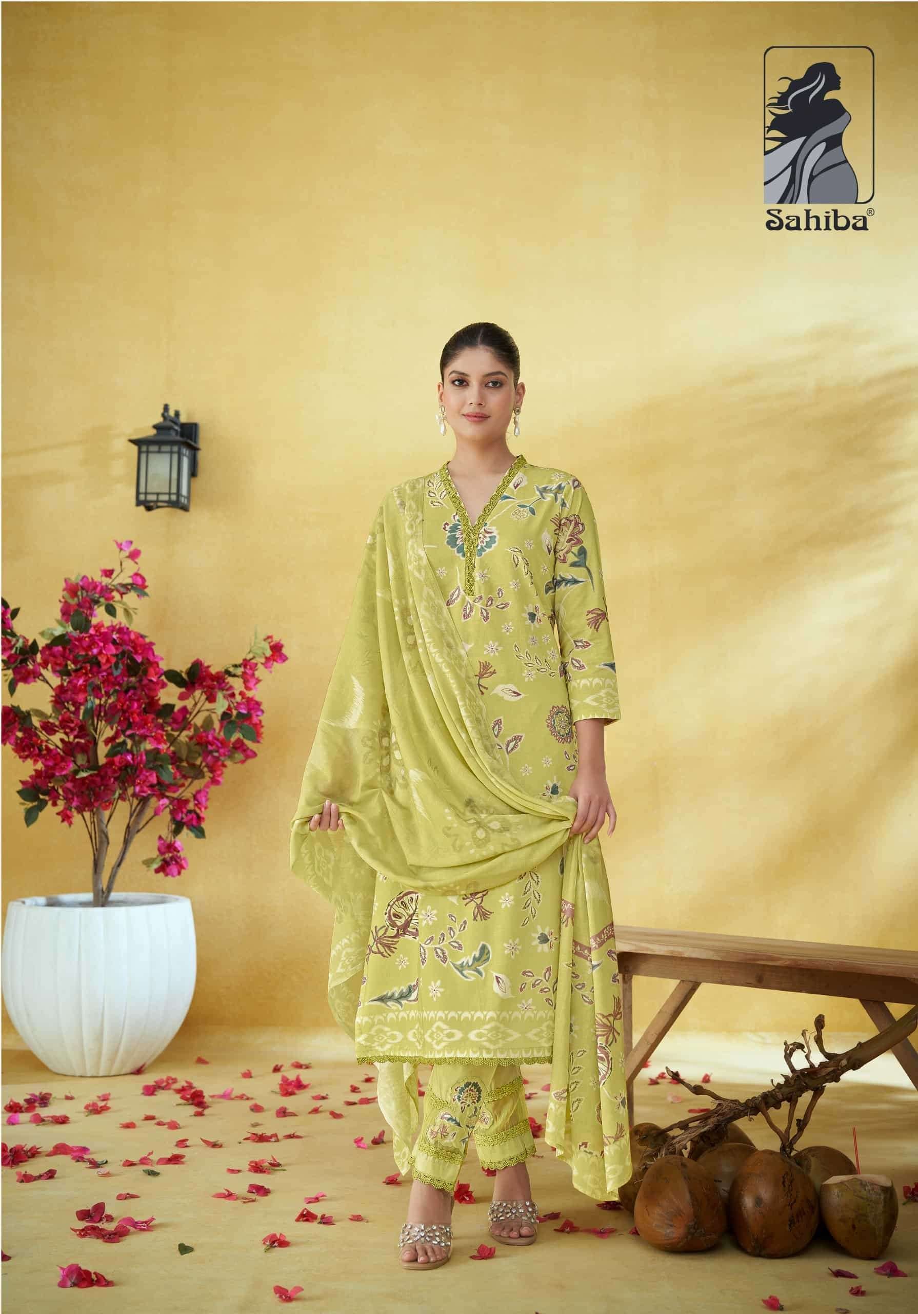 Sahiba Suhana Safar Dress Material Wholesale Catalogue