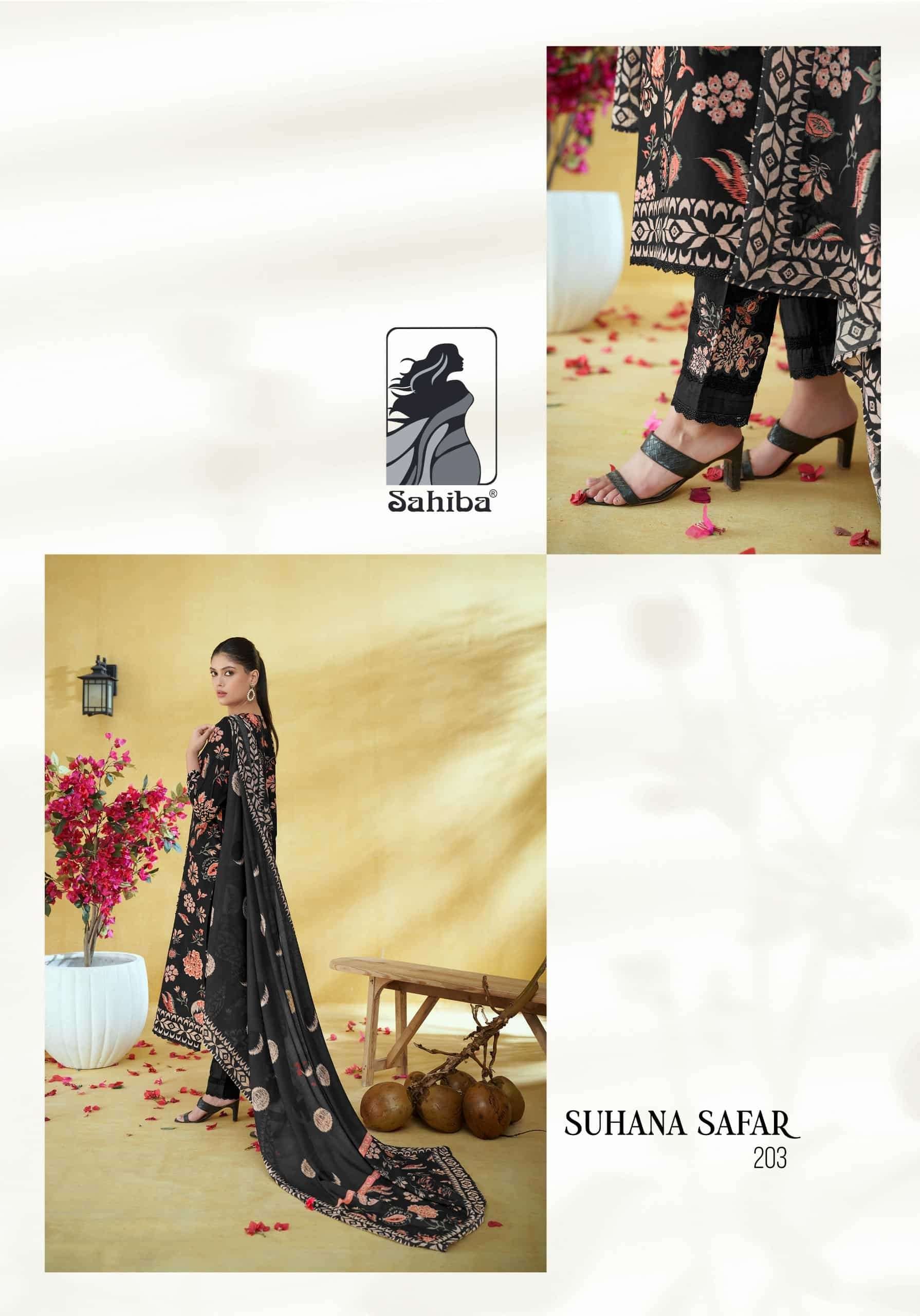 Sahiba Suhana Safar Dress Material Wholesale Catalogue