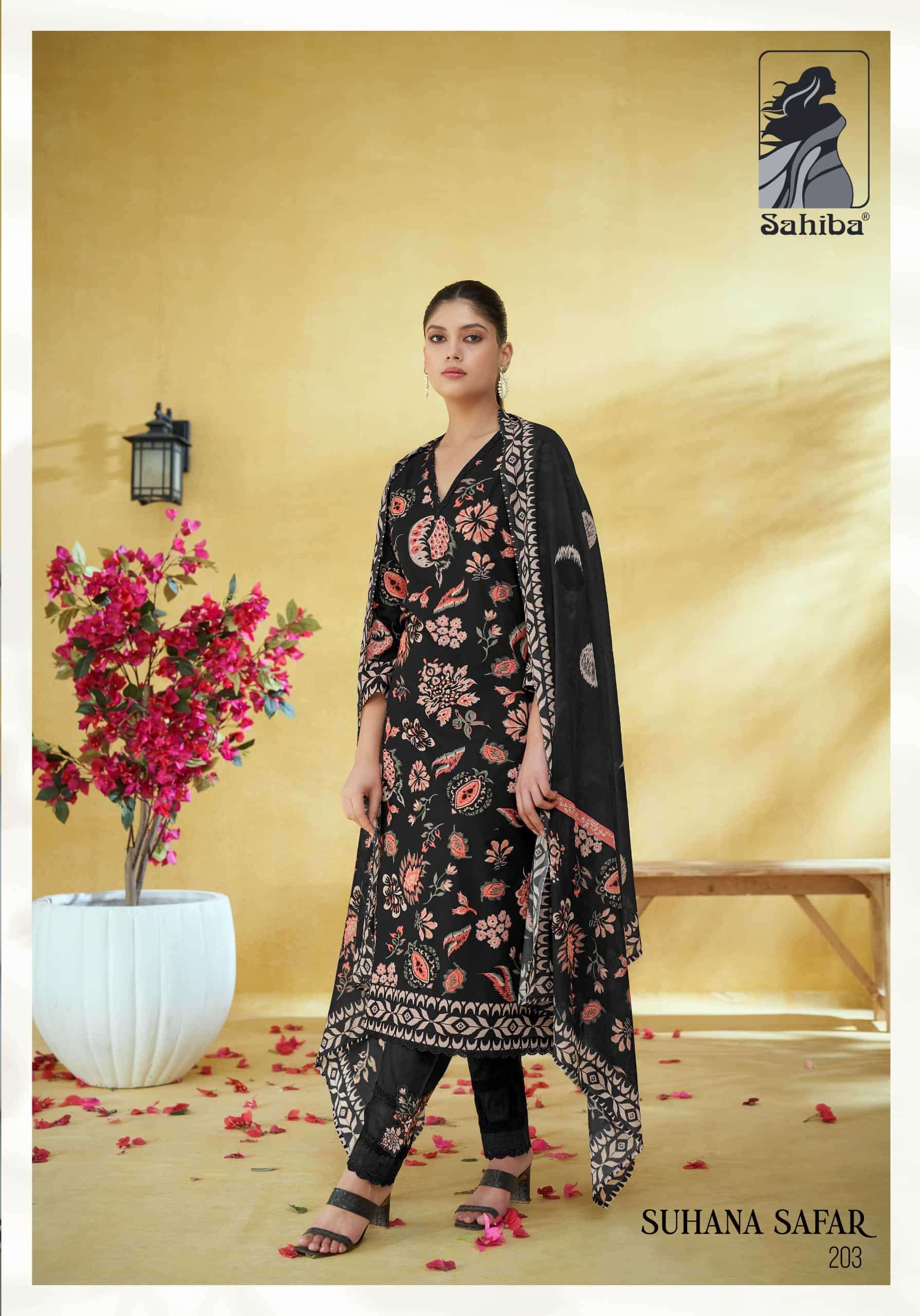 Sahiba Suhana Safar Dress Material Wholesale Catalogue
