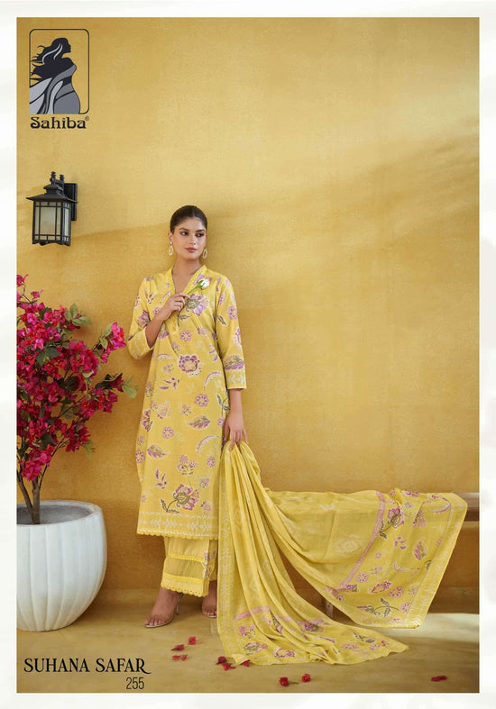 Sahiba Suhana Safar Dress Material Wholesale Catalogue