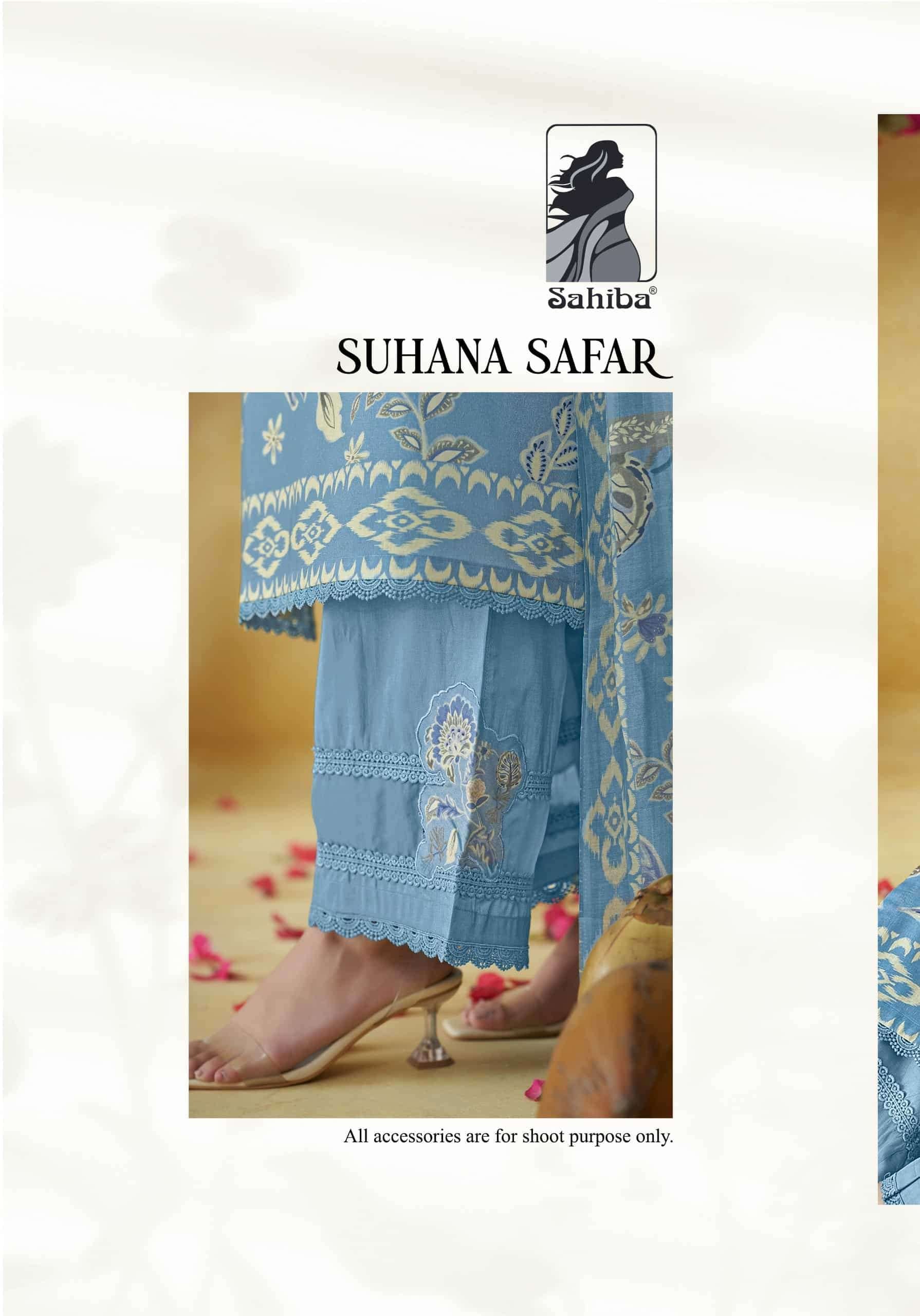 Sahiba Suhana Safar Dress Material Wholesale Catalogue