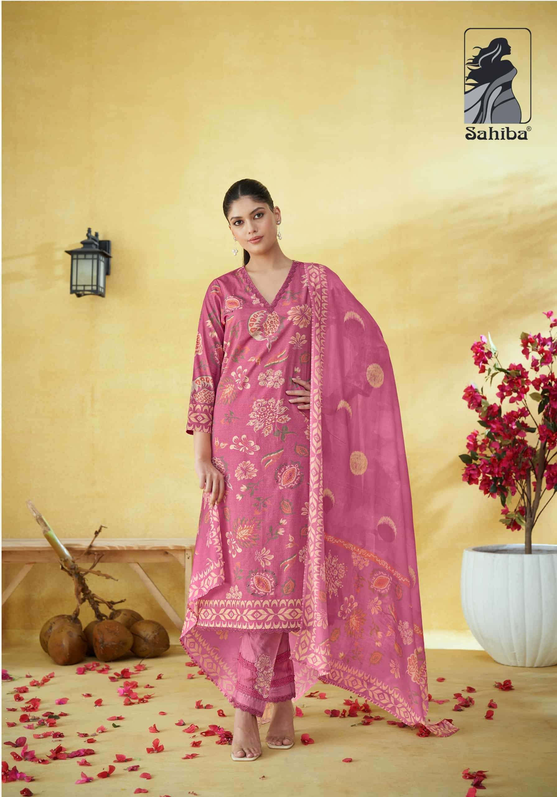 Sahiba Suhana Safar Dress Material Wholesale Catalogue