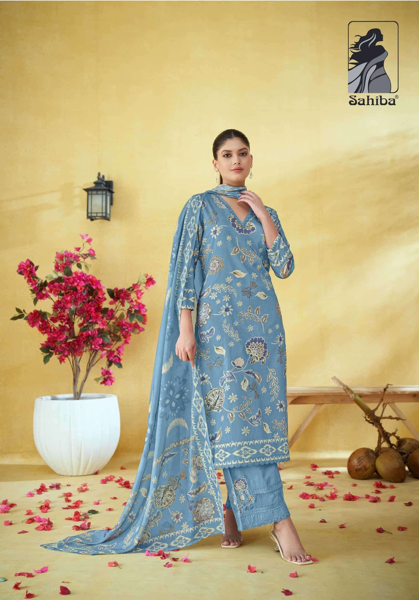 Sahiba Suhana Safar Dress Material Wholesale Catalogue