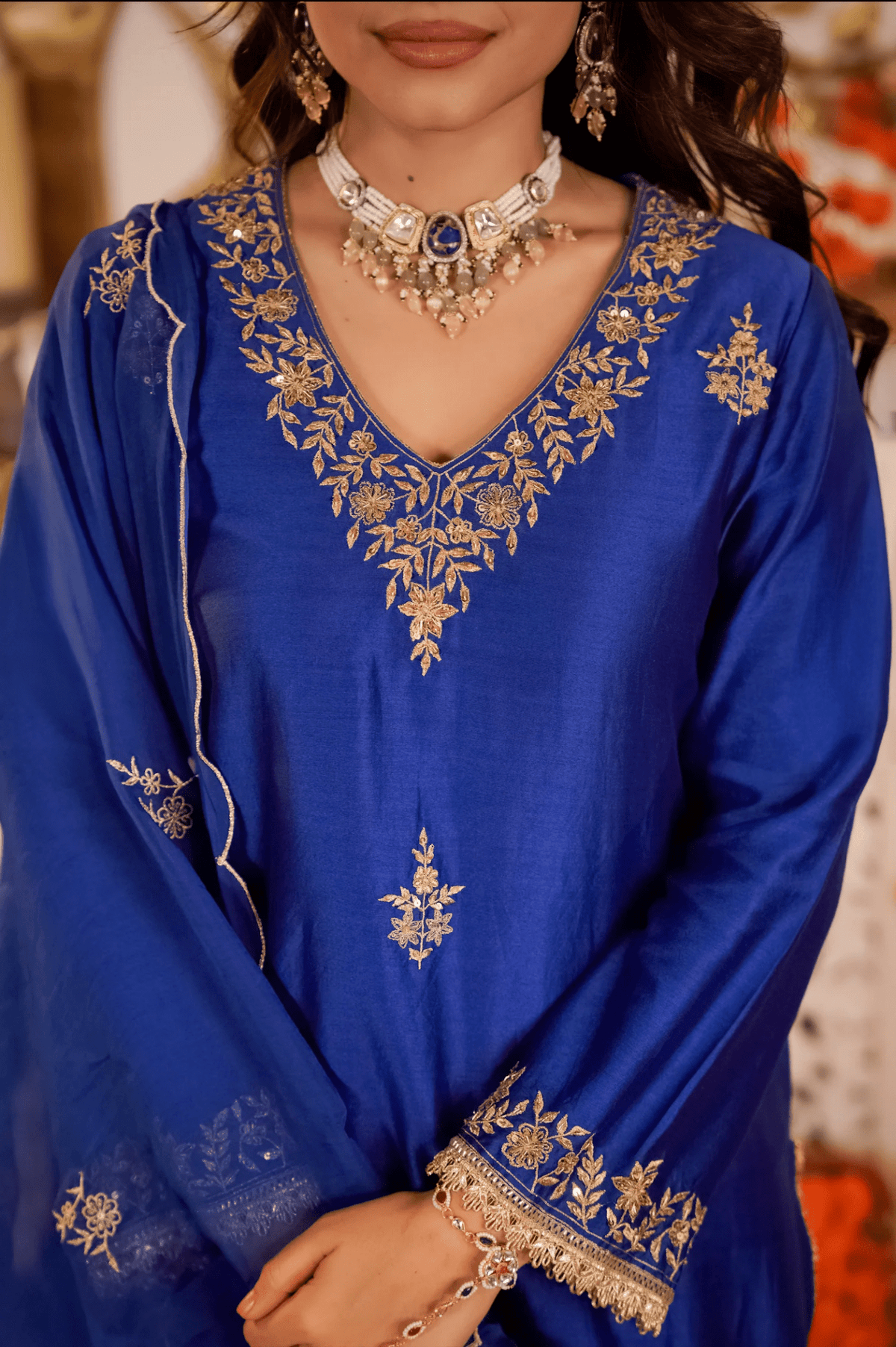 Sahiba Vol 1 Kurti Pant Dupatta Set - Amrah Wholesale