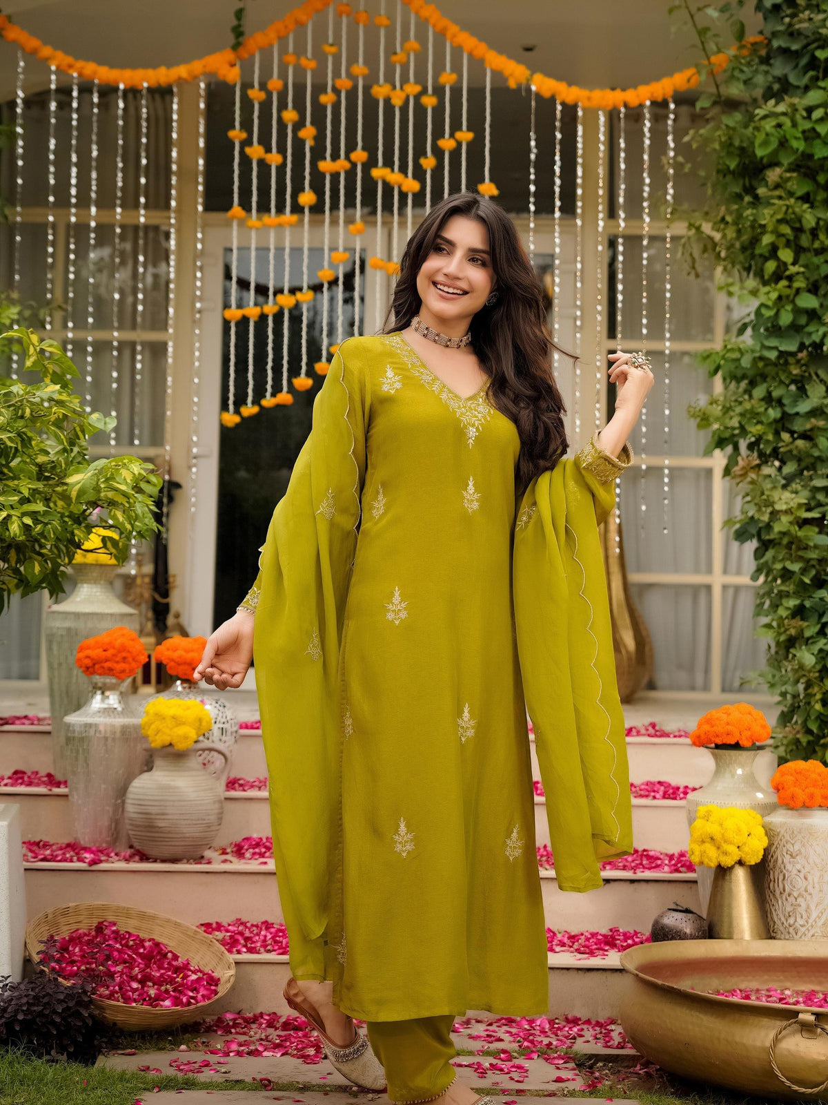 Sahiba Vol 1 Kurti Pant Dupatta Set - Amrah Wholesale